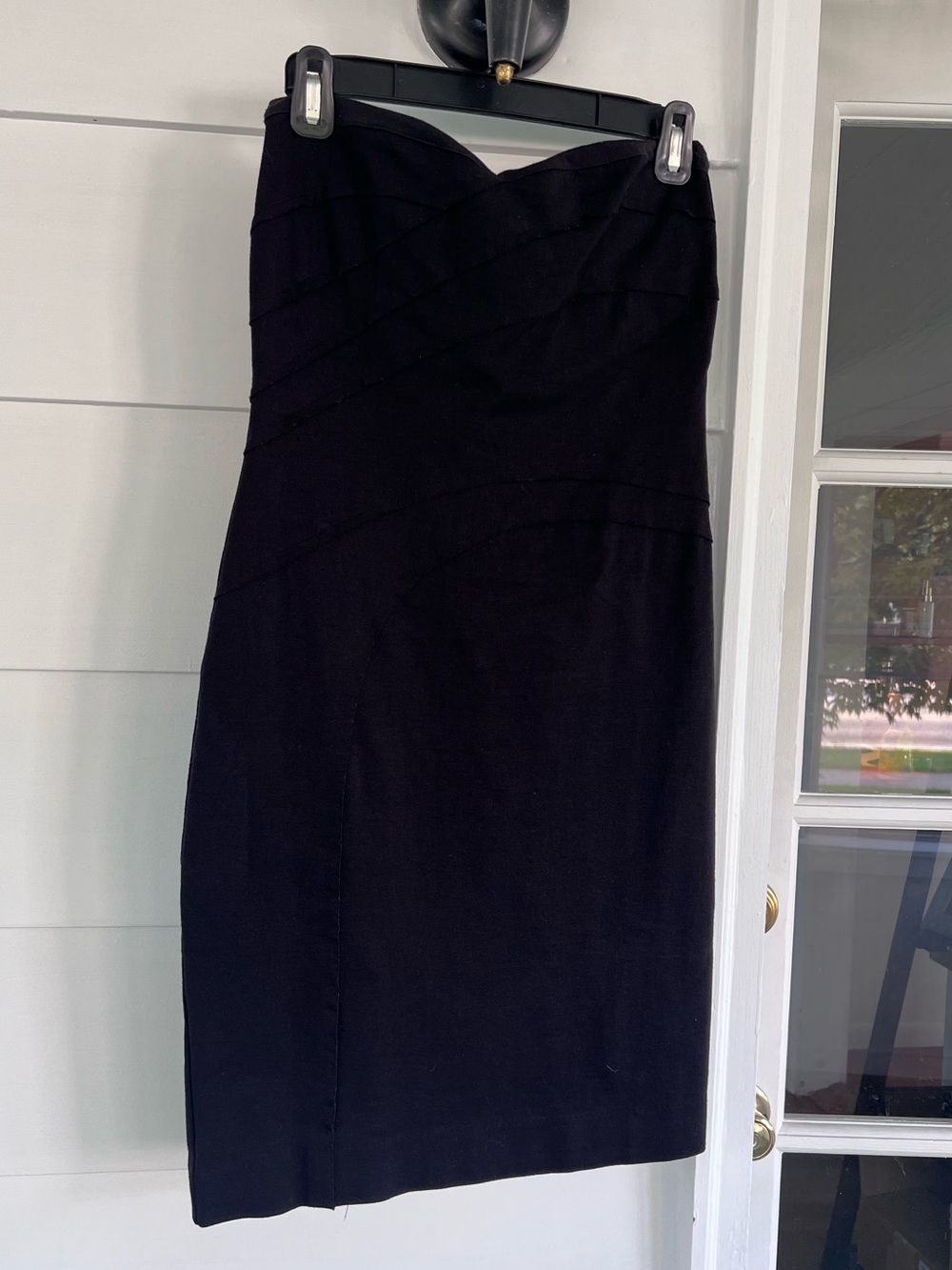 Moda International Black Strapless Sheath Dress (Victoria’s Secret)